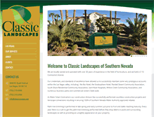 Tablet Screenshot of classicscapes.net